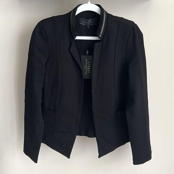 Stoosh - Extraordinary - Black Topanga Blazer - Brand New! - Picture 1 of 4
